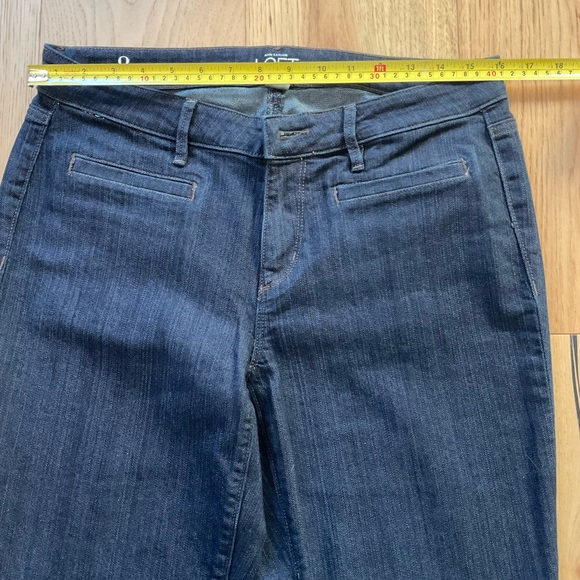 Ann Taylor Loft Dark Wash Boot Cut Jean, Size 8 - Picture 7 of 8